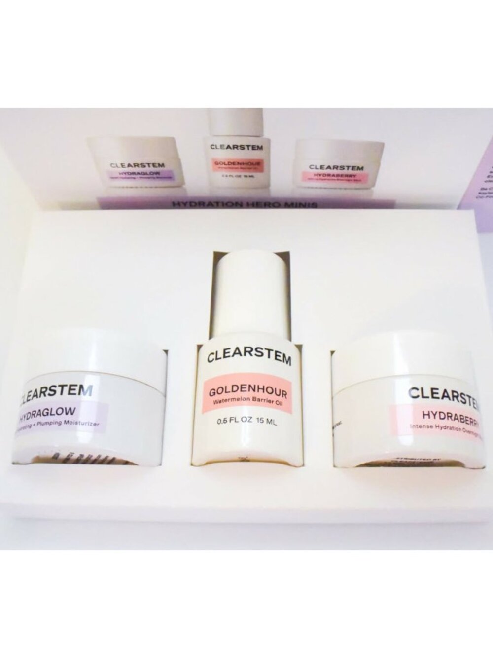 *CLEARSTEM* Hydration Hero Minis - Hydraglow, Goldenhour, Hydraberry - NEW!